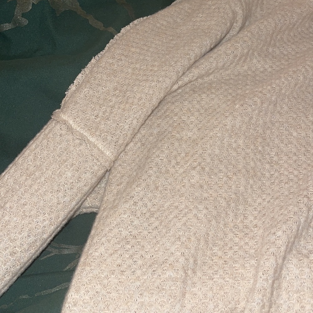 Treasure & Bond off the shoulder thermal knit top - Picture 5 of 10